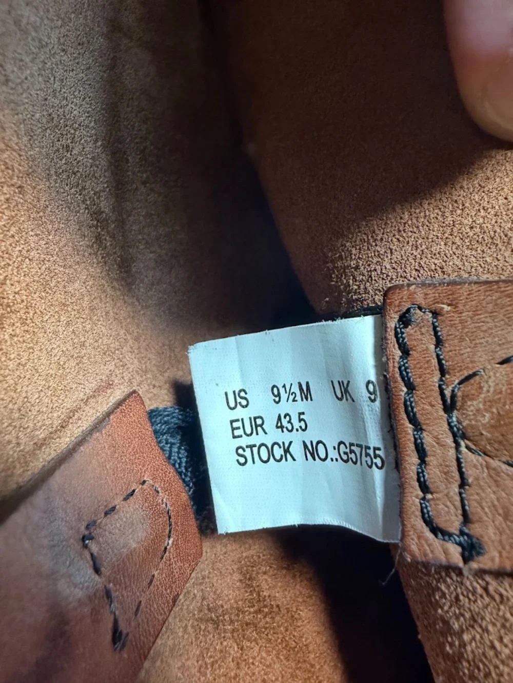 Georgia Boot G5755 Farm Ranch Comfort Core Leather Boots Men's 9.5M Brown